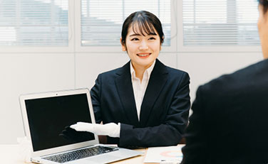 女性スタッフも在籍しています