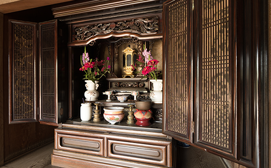 仏壇、仏具の回収・ご供養